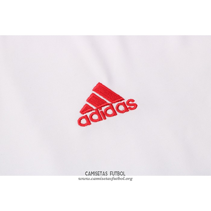 Chandal del Manchester United Manga Corta 2021/2022 Blanco